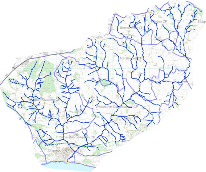 Map of the River Char Catchment